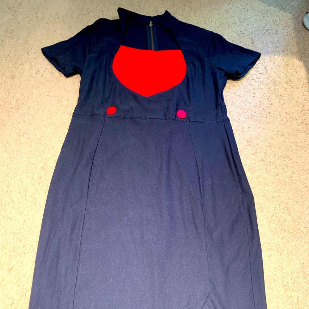 The Heart Dress, vintage inspired wiggle dress. Perfect date night! Pinup dress